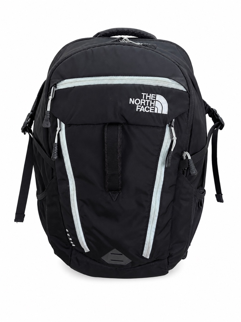 The North Face Surge Backpack Black Laptop Travel School Commuter Bag